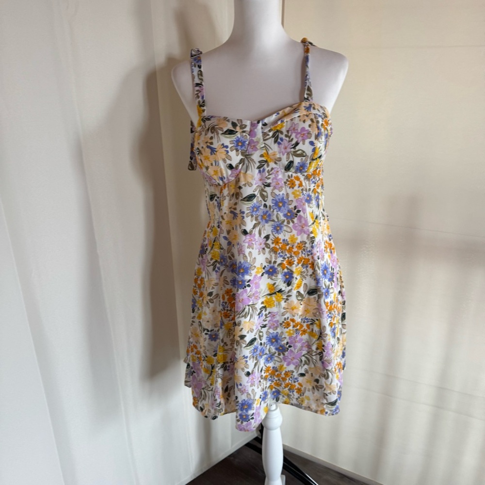 Floral Sundress with Adjustable Straps